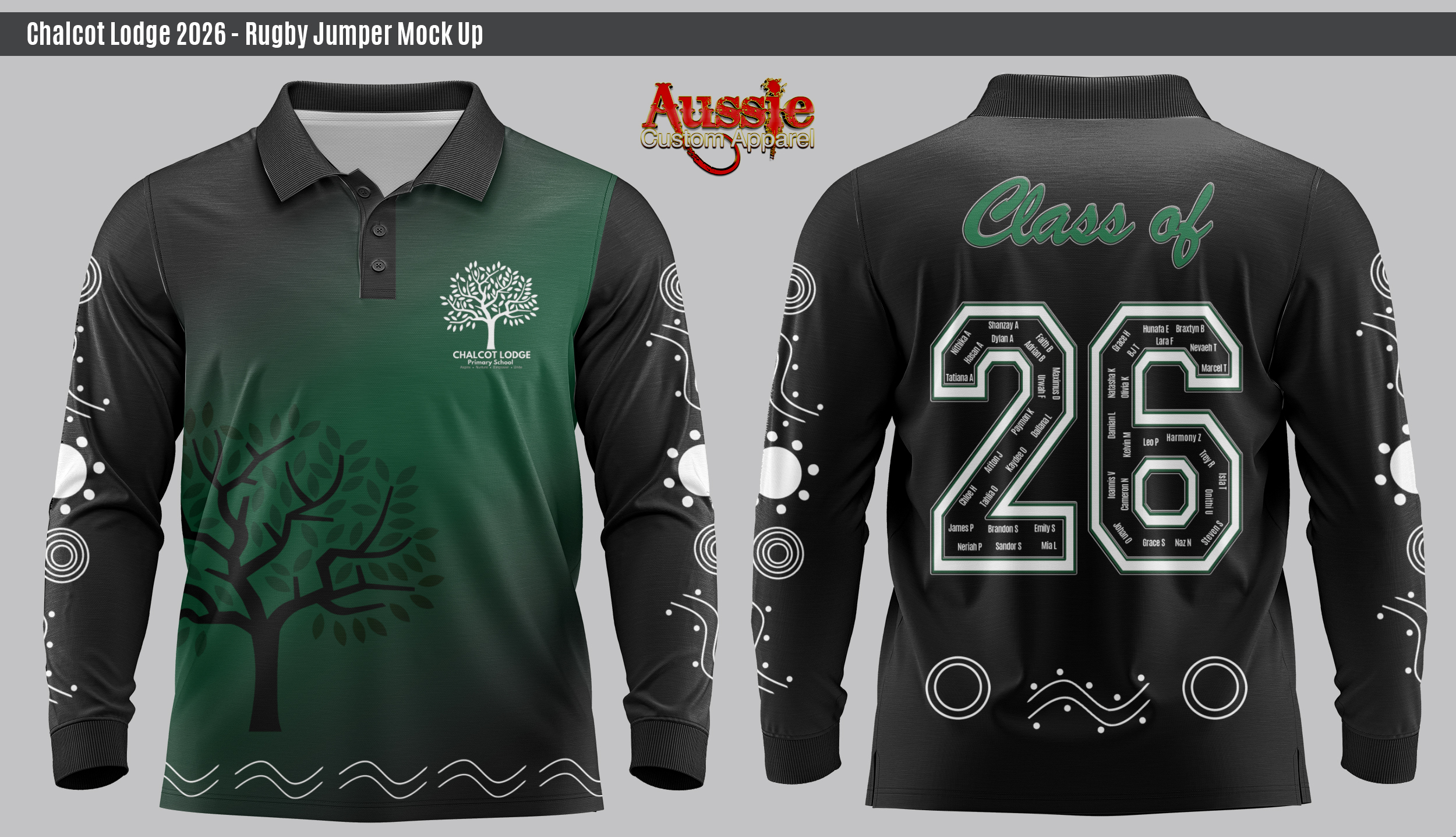 Chalcot Lodge Grade 6 Graduation Rugby Jumper